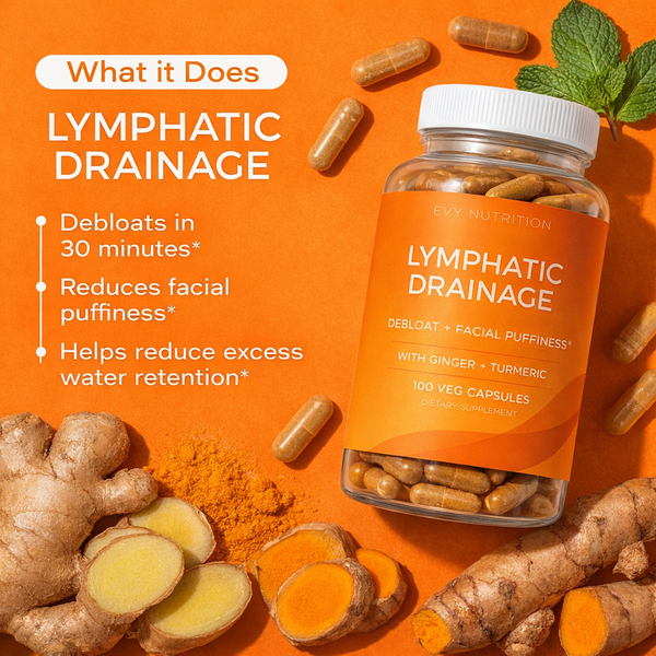 Lymphatic drainage (Debloat + Facial puffines)